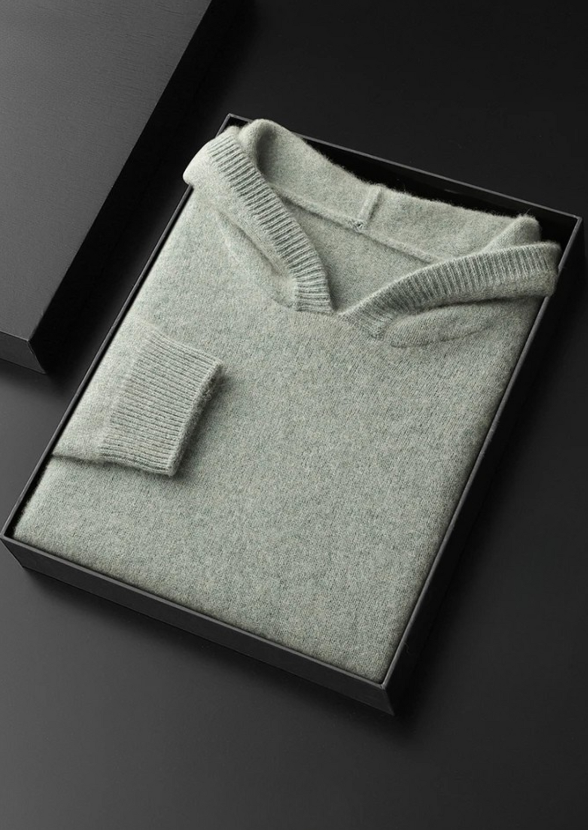 PREMIUM CASHMERE LEISURE HOODIE