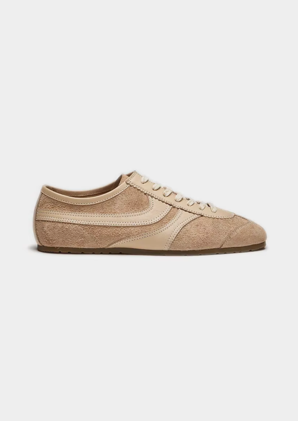 SAND RETRO TWO-TONE SUEDE RUNNER